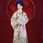 Thuê nhật bình hồng pastel Vstyle