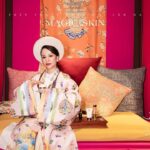 Thuê nhật bình việt phục áo tấc hà nội Vstyle nhật bình hồng pastel