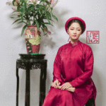 Thuê áo nhật bình áo ngũ thân Vstyle B61