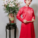 Thuê áo nhật bình áo ngũ thân Vstyle B67