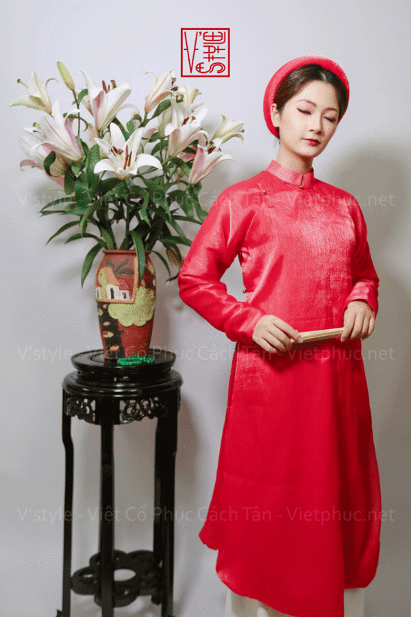 Thuê áo nhật bình áo ngũ thân Vstyle B67