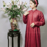 Thuê áo nhật bình áo ngũ thân Vstyle B26