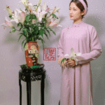 Thuê áo nhật bình áo ngũ thân Vstyle B53