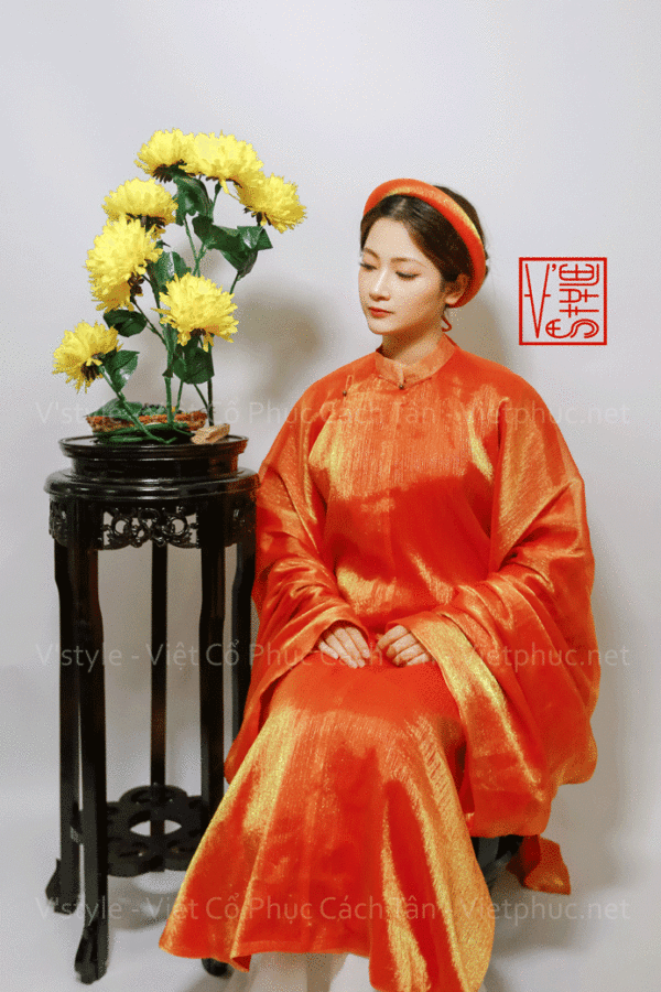 Thuê áo nhật bình áo ngũ thân Vstyle A52