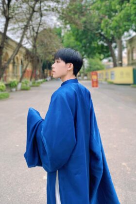 Mã thuê A59: Fullset Tấc tơ kim xanh than lót đen (unisex)