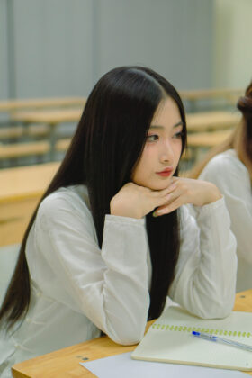 Mã thuê B96: Fullset áo Ngũ thân tay chẽn lụa hoa trắng - unisex (có 4 áo)